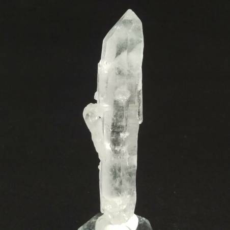 MINERALS *Double Terminated Clear QUARZ Rough Crystal Healing 33.8g-3