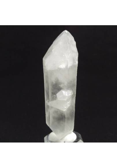 MINERALS *Double Terminated Clear QUARZ Rough Crystal Healing 65.5g-1