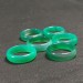 * Green AGATE Ring * Jewel Crystal Healing Chakra-1