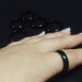 * Black AGATE Ring * Fede Jewel Crystal Healing Chakra-2