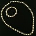 Bracelet + Necklace in Naturals PEARL Vintage SILVER 15% OFF Special Jewels-1