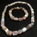 Bracelet + Necklace in GREY / BROWN AGATE Tumble Stone 15% OFF Healing Crystals-2