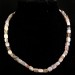 Grey - Brown AGATE Necklace Tumblestone Perfect Cut Jewel Gift Idea A+-1