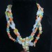 Necklace in CARNELIAN CITRINE Quartz & HYALINE & Charm yin yang Jewel-3