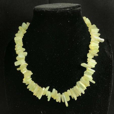 Green JADE Necklace Jewel Woman Bijou MINERALS Collier Gift Idea-2