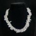 Necklace Chips of Hyaline Quartz Jewel Woman MINERALS Gift Idea Collier Bijou-1