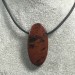 Pendant Gemstone in RED Jasper MOGANO MINERALS Zen Rarissimo Jewel Gift Idea A+-2