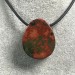 Pendant Gemstone in Orbicular Ocean JASPER Rare Gift Idea Healing Crystal Jewel A+-2
