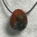 Pendant Gemstone in Orbicular Ocean JASPER Rare Gift Idea Healing Crystal Jewel A+-6