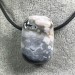 Pendant Gemstone in Orbicular Ocean JASPER Purple Rarissimo Gift Idea Jewel A+-2