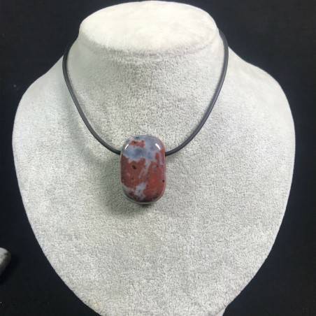 Pendant Gemstone in Orbicular Ocean JASPER Purple Rarissimo Gift Idea Jewel A+-4