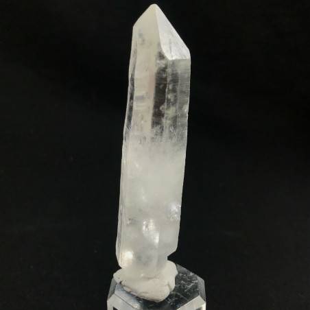 MINERALS *Double Terminated Clear QUARZ Rough Crystal Healing 47g-3