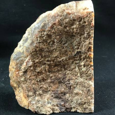 MINERALS * Polished Agate Geode Paperweight Brown da Specimen A+-5