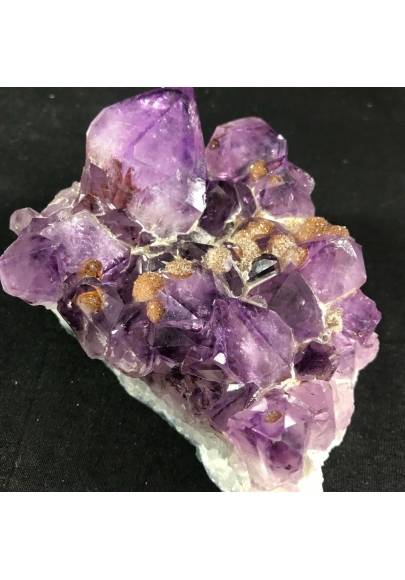 Dark Purple AMETHYST Crystal Quartz Cluster URUGUAY 792g Crystal Therapy A+-1