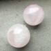 MINERALS * Cute ROSE QUARTZ Sphere Pink Crystal Crystal Healing A+-2