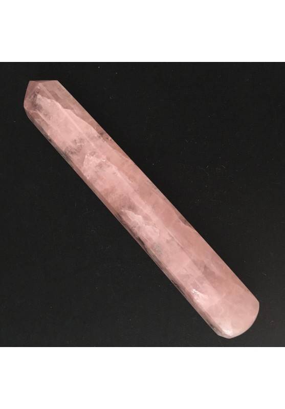 Masajeador en CUARZO Rosa Cristaloterapia Zen Minerales Alta Calidad - Chakra-1