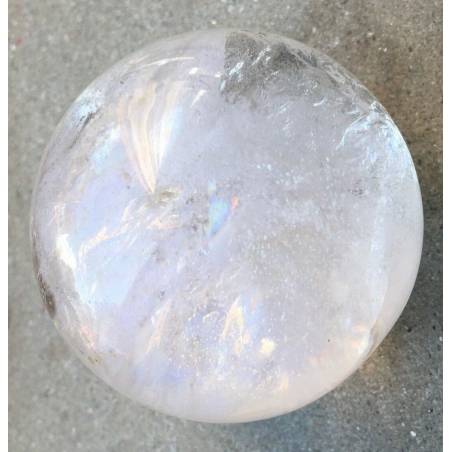 MINERALS * Wonderful Natural CLEAR QUARTZ Sphere Ball Crystal Healing-3