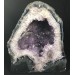 AMETHYST Cathedral with Flower Stalactite Druzy Geode Brazil Minerals A++-1