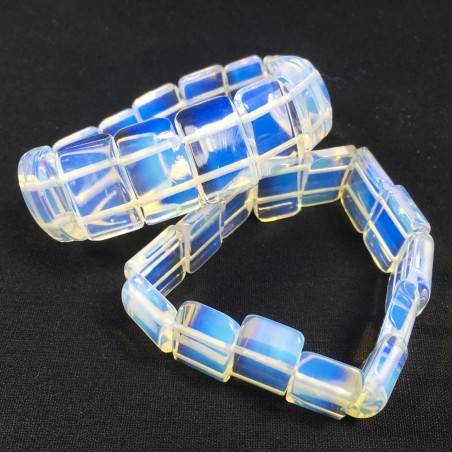 OPALITE QUARTZ Bracelet MINERALS Crystal Healing Chakra A+-2