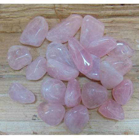 Rose Quartz Tumbled Medium MINERALS Crystal Healing Stone Chakra Crystal A+-1
