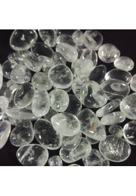 Quartz Hyalin Dégringolé Cristal de roche Mignon100g Cristal thérapie Orgonite-1
