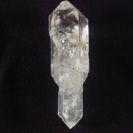 MINERALS * Double Terminated Herkimer Scepter Quartz CRYSTAL Point-4