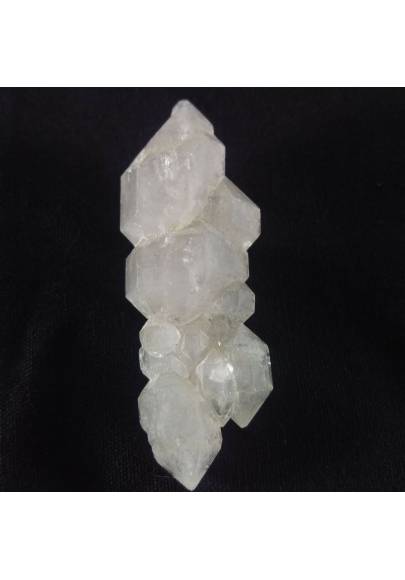 MINERALS * Double Terminated Herkimer Scepter Quartz CRYSTAL Point-7
