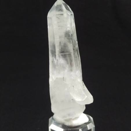 MINERALS *Double Terminated Clear QUARZ Rough Crystal Healing 46.6g-2