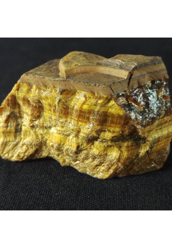 OCCHIO DI TIGRE Grezzo XL Minerali A+ Cristalli Cristalloterapia Chakra Reiki-1