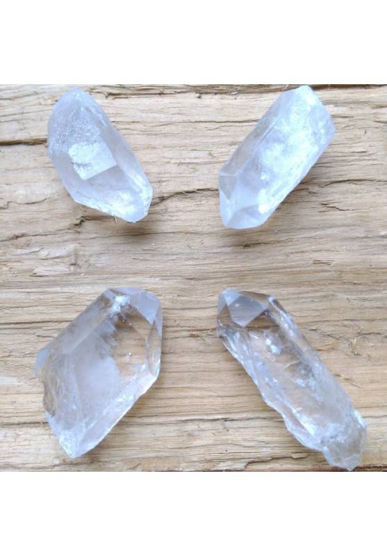 Quartz Hyalin Cristal de roche Pointe Naturel Chakra Cristal thérapie-1