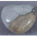 CUORE in LEGNO FOSSILE Burattato GRANDE Cristalloterapia AMORE Minerali Naturali-2