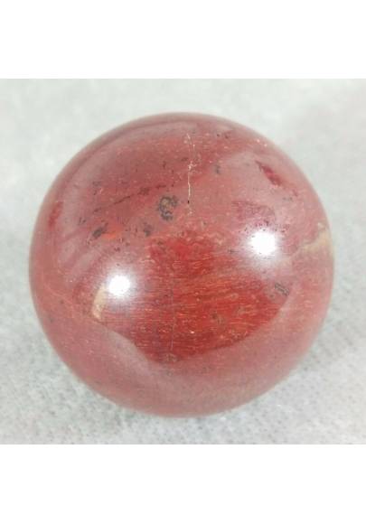 Sphere in Red Jasper Crystal Healing Massage MINERALS Crystals Specimen-1