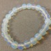 Bracelet in Spherical Beads of OPALITE Quartz 9mm Unisex Jewel MINERALS Zen-2