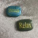 Palmstone della HOPE in Howlite TURQUOISE Color Crystal Healing Plate Gift Idea-4