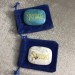Palmstone della HOPE in Howlite TURQUOISE Color Crystal Healing Plate Gift Idea-5