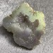 Geode in PLATINUM AQUA AURA + Box Hyaline Quartz Brillante Rock CRYSTAL-1