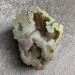 Geode in PLATINUM AQUA AURA + Box Hyaline Quartz Brillante Rock CRYSTAL-7