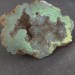 Geode PLATINO in AQUA AURA + Scatola Quarzo Ialino Brillante Cristallo di Rocca-8