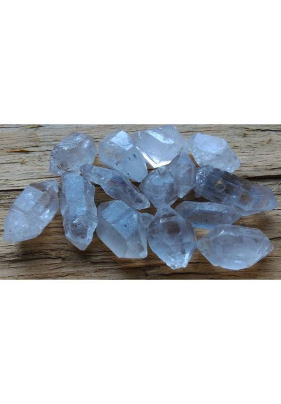 Diamante Herkimer Cuarzo Biterminado Minerales Chakra Cristaloterapia Reiki A+-1